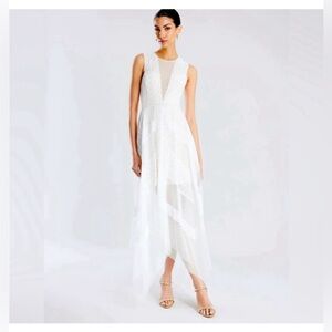 NWT BCBG  Maxazria Andi womens elegant tulle evening dress size 8